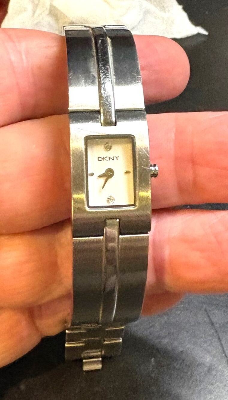 Women's 16mm Silver Tone DKNY Watch, NY9441, All Stainless